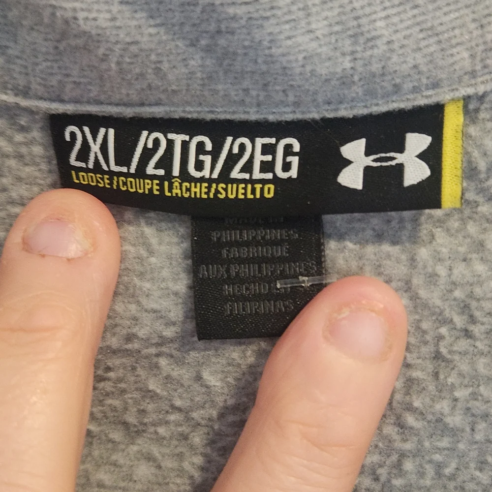 Under Armour Men's Two-Tone Fleece Jacket Size 2XL BNWT